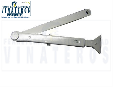 MUELLE-RETENDOR, DORMAKABA, TS-83 PLATA, BRAZO C/RETENCI