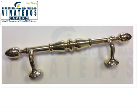 MANILLON, LATON, ADAPTABLE, CURVO  30-45 CM