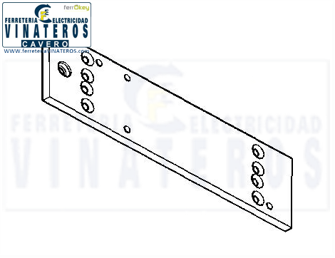 MUELLE-RETENDOR, GEZE, PLACA MONTAJE, TS2000