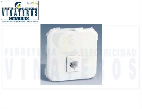 ENCHUFE TELEFO., SIMON 31, BLANCO MARFIL, 31480-31