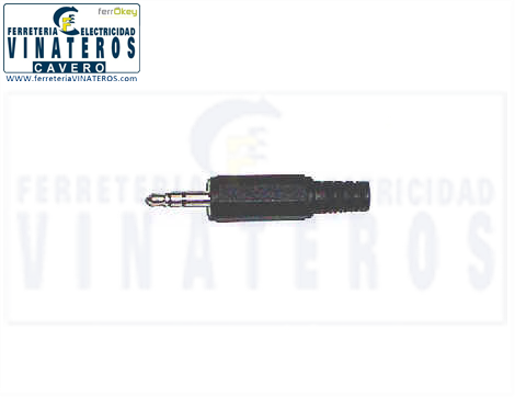 CONEXION-AUDIO, JACK MACHO, ESTEREO, 3,5 MM