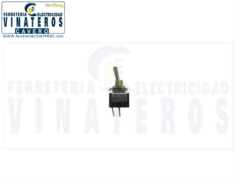 INTERRUPTOR, MINI, MANECILLA METAL, MINI.