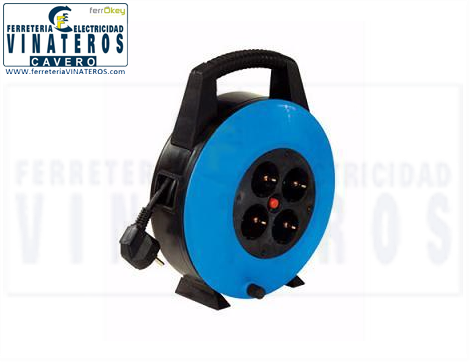 ALARGADERA, CON RECOGECABLE, 3*1 BRICOLUX, .5 MTS.