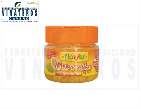 AHUYENTADOR, FERRETERIA CAVE, FLOWER, CITRONELA GEL