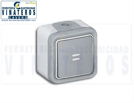 ESTANCOS MECAN., LEGRAND, PULSADOR C/P, RF:697.22