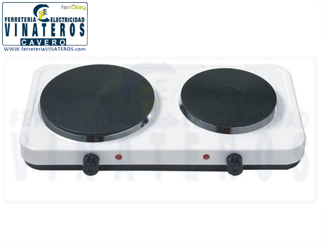COCINA, ELECTRICA, 2 PLACAS 2500W, VH99265  BHP-3