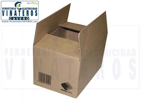 CAJA CARTON, FERRETERIA CAVE, 592X392X384, GRANDE