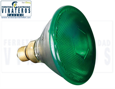 BOMBILLA-LED, GSC, PAR38 , 18 W VERDE