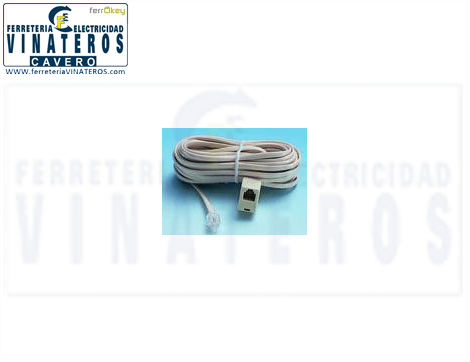 ALARGADERA TF., 2,10  MTS PLANO, MACHO-MACHO, REF:2200BL