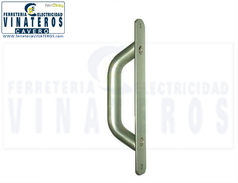 MANIVELA, ALUMINIO, ASA PLATA, UNIDAD