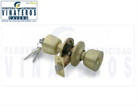 CERRADURA, TESA, POMO, 2500LM70 (3500)