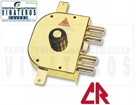 CERRADURA, CR, 3250 DORADA, IZQUIERDAS