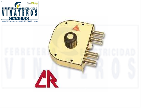 CERRADURA, CR, 3050 DORADA, IZQUIERDAS