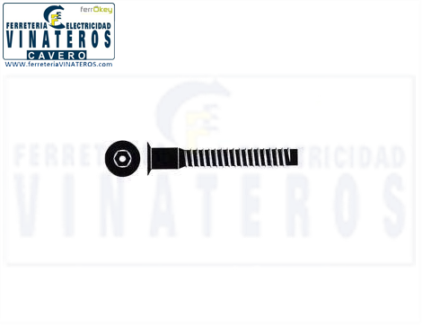 TORNILLO, ENSAMBLAR, ALLEN, 5*40 (ZINCADO)