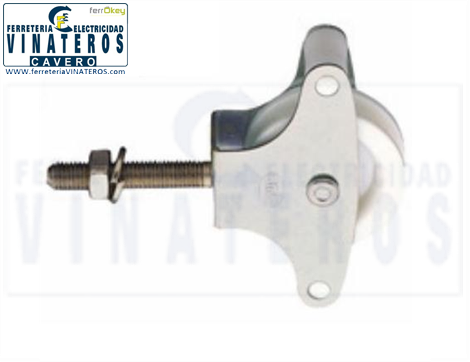 POLEA TENDER, TORREMAT, PLASTICO.C.TUER, 40 MM-614053