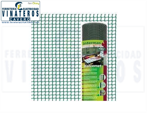 ENREJADO, PLASTICO, CUADRADO  5*5, BLANCO