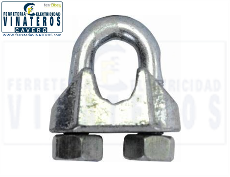 SUJETA CABLES, ., CABLE DE  6 MM, 