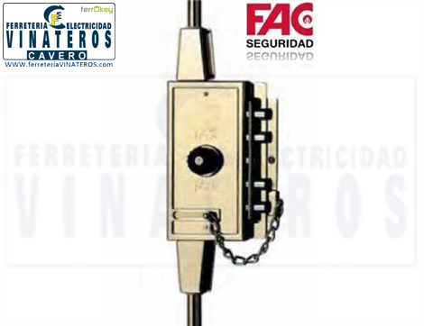 CERRADURA, FAC, MB-86 PL, DORADA