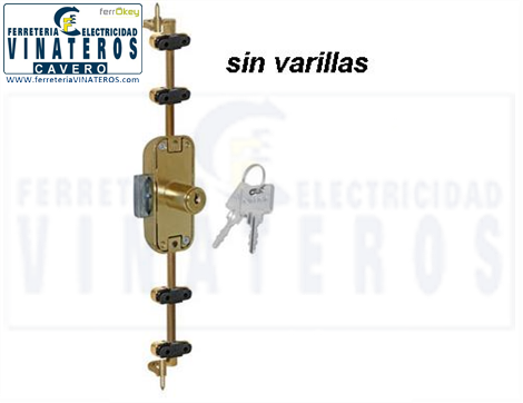 CERRADURA, OJMAR, METALICA TABLA, C2968.001.NI