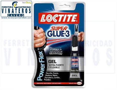 PEGAMENTO, LOCTITE, POWER FLEX, .3 GR 