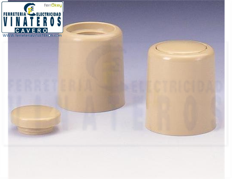TOPE PUERTA, INOXFIX, TORNILLO BEIG, RF:3040-6