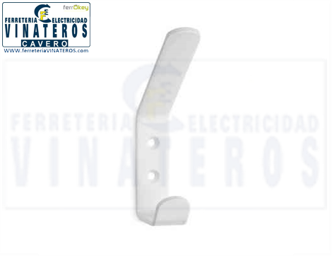 PERCHA, INOXFIX, ACERO BLANCO, RF:3056 (LARGO)