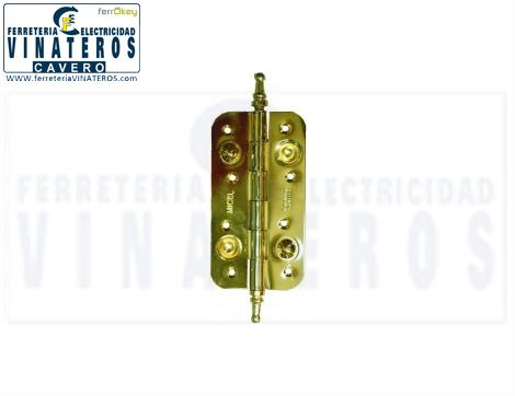 BISAGRA, SEGURIDAD, LATONADA, 150*82