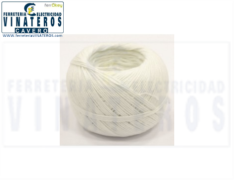 CUERDA, ALIMENTOS, OVILLO, .50 MTS