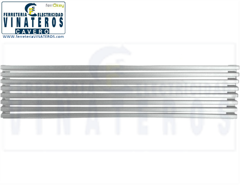 REJILLA, HORNO, VENTILACION, INOX 8 ELEMEN