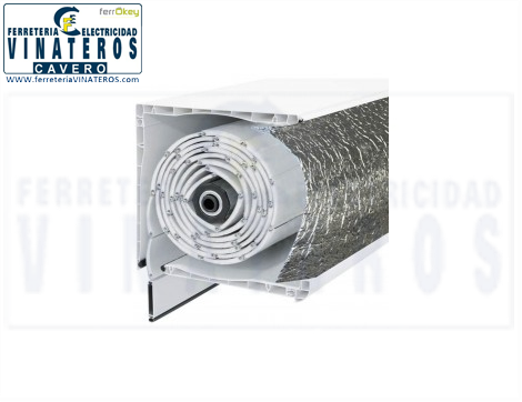 PERSIANA-PIEZAS, AISLANTE, PARA CAJON, 125X25CM