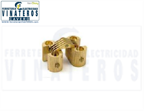 BISAGRA, INVISIBLE, METAL LATON, OVAL12MM