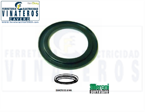 CERRADURA, MERONI CERRAVAL, BASE PLASTICO, CIRCULAR