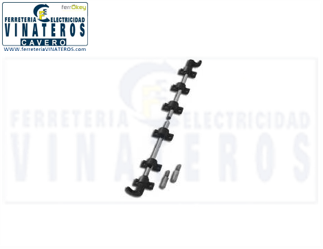 CERRADURA, ARMARIO, FALLEBA BL/MA, ACCESORS