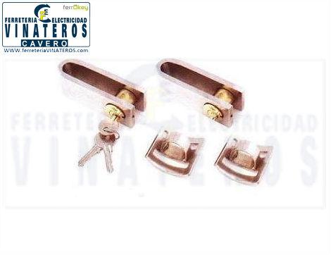CANDADO, CAYS, CIERRE, PAREJA, 150-50