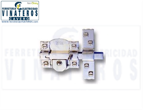 CERROJILLO, FAC, CROMO SIN LLAVE, 300-P/87
