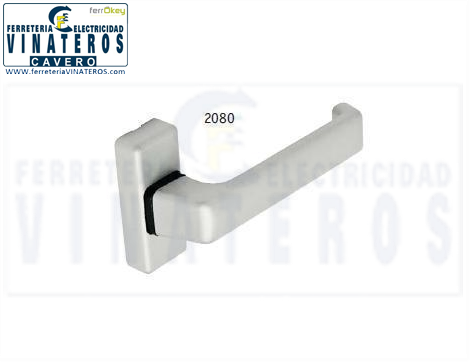 MANIVELA, ALUMINIO, ALMA PLATA 2080, JUEGO
