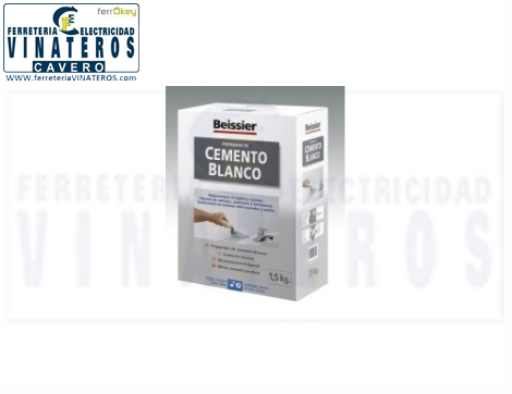 EMPLASTE, BRICO PACK, CEMENTO BLANCO, 1,5 KGS.