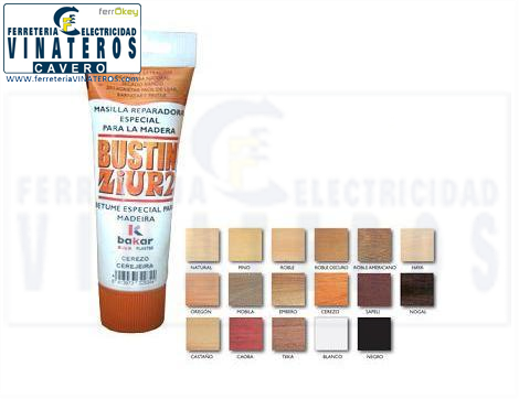 EMPLASTE, BUSTIN ZIUR, MADERA 100 ML, CAOBA