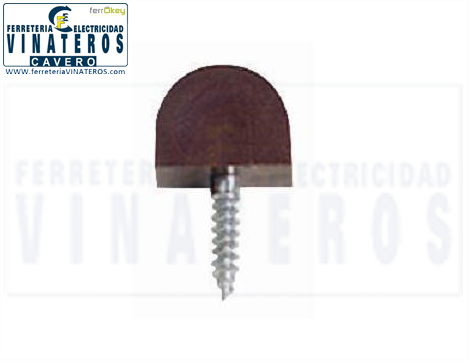 METOPA, ROSCA, PLASTICO MARRON, 2GRANDE