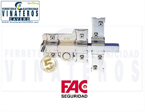 CERROJO, FAC, NIQUELADO, 302T-115 IZQ