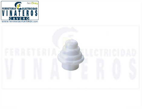 SOPORTE BARRA, ELG, REMATE, BLANCO 12