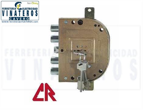 CERRADURA, CR, ACORAZADA, 2251/28 IZQUIER