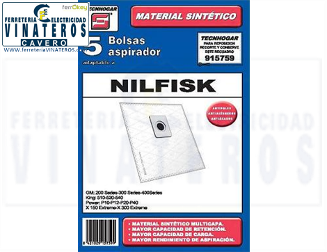 BOLSA-ASPIRADOR, TECNOHOGAR, 759, MR:3302