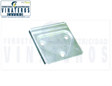 COLGADOR, MUEBLE COCINA, PLACA METAL, ANCHO
