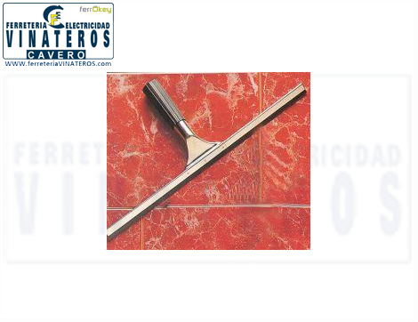 LIMPIACRISTALES, IDEAL, ACERO INOX, 25 CM