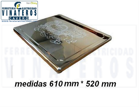 CUBRE-ENCIMERA, COCINA, CUBRE VITRO, INOX. DIBUJO