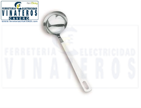 UTIL-COCINA, INOX., CAZO SERVIR, M.INOX.