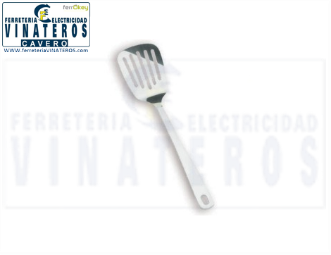 UTIL-COCINA, INOX., ESPATULA, M.INOX.
