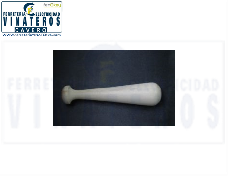 MORTERO, MADERA, MANO SUELTA, 19 CMS.