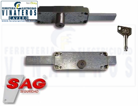 CERRADURA, SAG SEGURIDAD, PARA CIERRE, 11AS/NC (2 PZS)